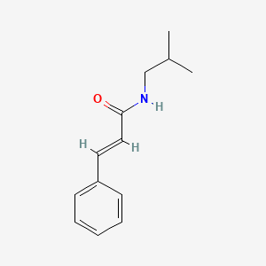 molecular formula C13H17NO B5767938 N-isobutyl-3-phenylacrylamide 