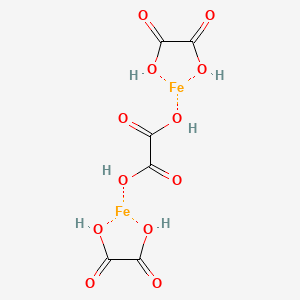molecular formula FeI2·4H2O B576803 草酸铁（III） CAS No. 13492-45-0