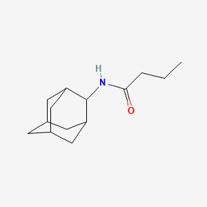 molecular formula C14H23NO B5768055 N-2-adamantylbutanamide 