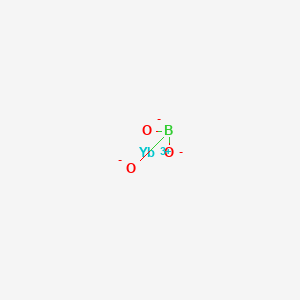 molecular formula BO3Yb B576819 Ytterbium(3+) orthoborate CAS No. 14104-97-3