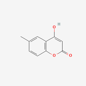 molecular formula C10H8O3 B576822 4-Hydroxy-6-methylcoumarin CAS No. 13252-83-0