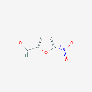 molecular formula C5H3NO4 B057684 5-硝基-2-呋喃甲醛 CAS No. 698-63-5