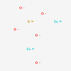 molecular formula Eu2O5Si B576849 Europium silicon pentaoxide CAS No. 12027-78-0