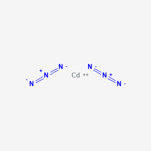molecular formula Cd(N3)2 B576853 Cadmium diazide CAS No. 14215-29-3