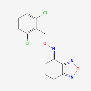 6,7-dihydro-2,1,3-benzoxadiazol-4(5H)-one O-(2,6-dichlorobenzyl)oxime