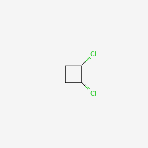 molecular formula C4H6Cl2 B576918 cis-1,2-Dichlor-cyclobutan CAS No. 13372-19-5