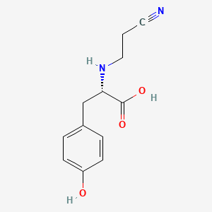 N-(2-Cyanoethyl)-L-tyrosine