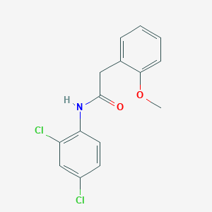 molecular formula C15H13Cl2NO2 B5769259 N-(2,4-dichlorophenyl)-2-(2-methoxyphenyl)acetamide 