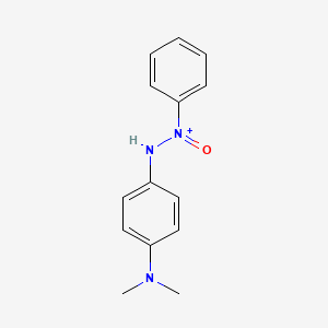 molecular formula C14H16N3O+ B576926 4-Dimethylaminoazoxybenzene CAS No. 13921-71-6