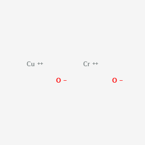 molecular formula CrCuO2 B576930 Chromium copper dioxide CAS No. 12017-79-7