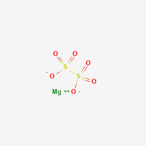 molecular formula MgO6S2 B576933 Magnesium dithionate CAS No. 13845-15-3