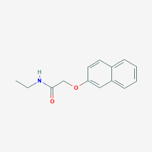 molecular formula C14H15NO2 B5769366 N-ethyl-2-(2-naphthyloxy)acetamide 