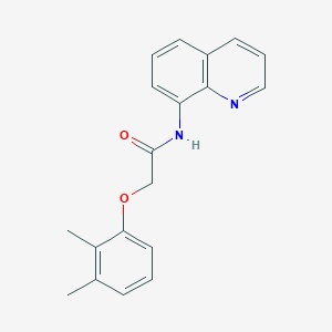 molecular formula C19H18N2O2 B5769433 2-(2,3-dimethylphenoxy)-N-8-quinolinylacetamide 