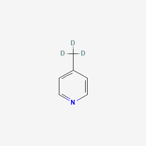 molecular formula C6H7N B576944 4-(Trideuteriomethyl)pyridine CAS No. 10259-18-4