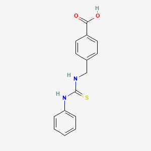 4-{[(anilinocarbonothioyl)amino]methyl}benzoic acid