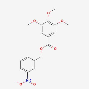 (3-Nitrophenyl)methyl 3,4,5-trimethoxybenzoate