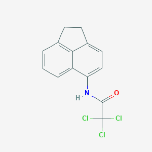 molecular formula C14H10Cl3NO B5769675 2,2,2-trichloro-N-(1,2-dihydro-5-acenaphthylenyl)acetamide 