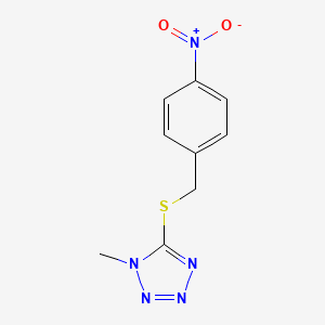 1-methyl-5-[(4-nitrobenzyl)thio]-1H-tetrazole