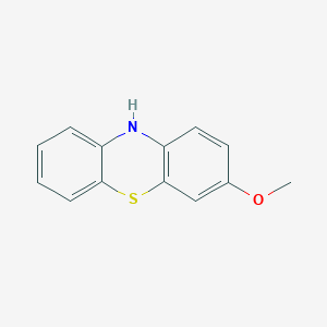 molecular formula C13H11NOS B057698 3-甲氧基-10H-吩噻嗪 CAS No. 1771-19-3