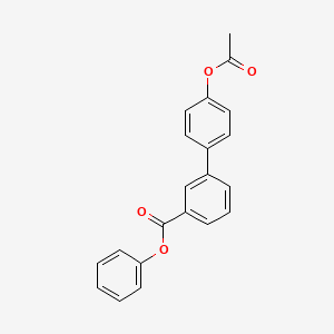 phenyl 4'-(acetyloxy)-3-biphenylcarboxylate