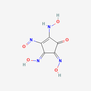 2,3,4,5-Tetrakis(hydroxyimino)cyclopentanone