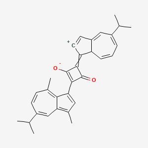 molecular formula C32H30O2 B576995 Einecs 235-278-4 CAS No. 12157-31-2