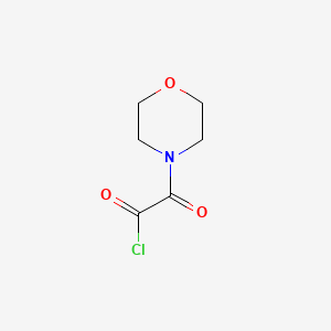 molecular formula C6H8ClNO3 B576996 4-Morpholineglyoxyloyl chloride CAS No. 14505-42-1