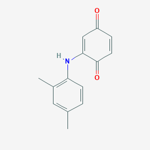 2-[(2,4-dimethylphenyl)amino]benzo-1,4-quinone