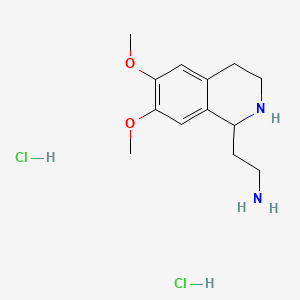 1-(2-Aminoethyl)-6,7-dimethoxy-1,2,3,4-tetrahydroisoquinoline dihydrochloride