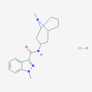 molecular formula C18H25ClN4O B000577 盐酸格拉尼色隆 CAS No. 107007-99-8