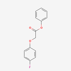 molecular formula C14H11FO3 B5770011 phenyl (4-fluorophenoxy)acetate 