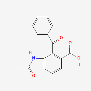 3-Acetamido-2-benzoylbenzoic acid