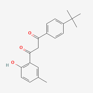 1-(4-tert-butylphenyl)-3-(2-hydroxy-5-methylphenyl)-1,3-propanedione