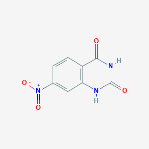 molecular formula C8H5N3O4 B057701 7-硝基喹唑啉-2,4(1H,3H)-二酮 CAS No. 174565-63-0