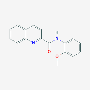 N-(2-methoxyphenyl)-2-quinolinecarboxamide