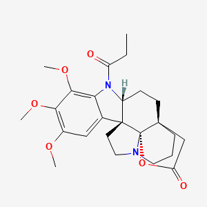 molecular formula C25H32N2O6 B577013 O-Methyl-21-oxoaspidoalbine CAS No. 13467-47-5