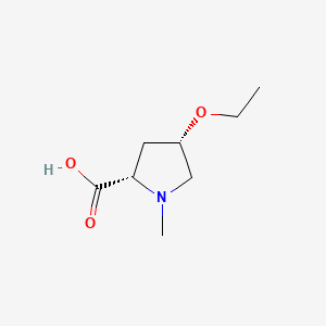 (2S,4S)-4-Ethoxy-1-methylpyrrolidine-2-carboxylic acid
