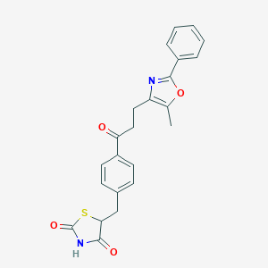 molecular formula C23H20N2O4S B057703 Darglitazone CAS No. 141200-24-0