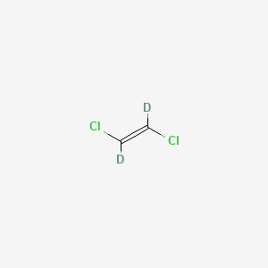 molecular formula C2H2Cl2 B577031 1,2-Dichloroethylene-D2 CAS No. 15075-90-8