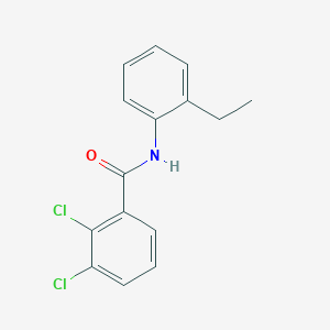 molecular formula C15H13Cl2NO B5770338 2,3-dichloro-N-(2-ethylphenyl)benzamide 