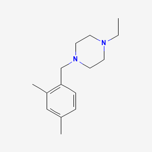 molecular formula C15H24N2 B5770368 1-(2,4-dimethylbenzyl)-4-ethylpiperazine 