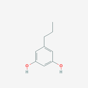 molecular formula C9H12O2 B057704 5-丙苯-1,3-二醇 CAS No. 500-49-2