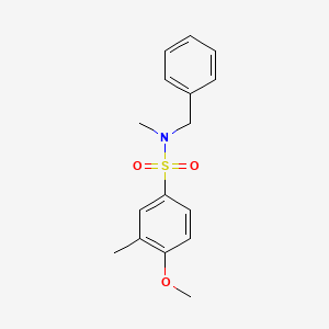 N-benzyl-4-methoxy-N,3-dimethylbenzenesulfonamide