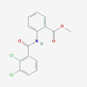 molecular formula C15H11Cl2NO3 B5770674 methyl 2-[(2,3-dichlorobenzoyl)amino]benzoate 