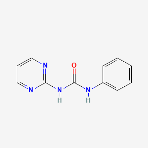 1-Phenyl-3-pyrimidin-2-ylurea