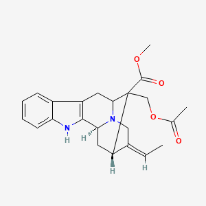 molecular formula C23H26N2O4 B577095 乙酰阿夸米定 CAS No. 14478-58-1