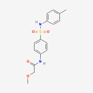 2-methoxy-N-(4-{[(4-methylphenyl)amino]sulfonyl}phenyl)acetamide