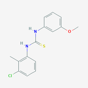 N-(3-chloro-2-methylphenyl)-N'-(3-methoxyphenyl)thiourea