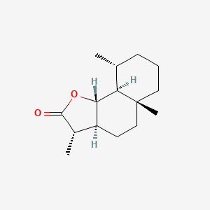 molecular formula C15H24O2 B577112 Santanolide A CAS No. 14804-52-5
