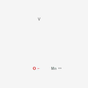 molecular formula MnOV B577117 Manganese vanadium oxide (Mn2V2O7) CAS No. 14986-95-9